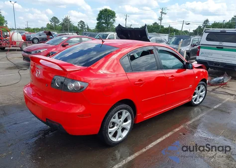 2008 Mazda Mazda3 S Touring z USA, uszkodzony, nr VIN JM1BK323381798219